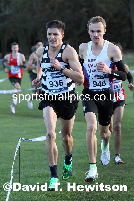 Senior men and Under-23s, European Cross Country Championships Trials, Sefton Park, Liverpool. Photo: David T. Hewitson/Sports for All Pics
